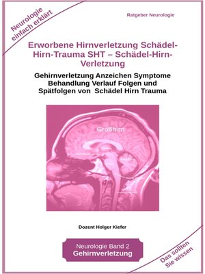 cover image of Erworbene Hirnverletzung Schädel-Hirn-Trauma SHT – Schädel-Hirn-Verletzung--Rehabilitation--für Patienten, Angehörige, medizinisches Personal